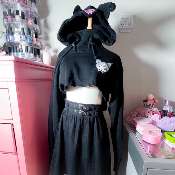 Kuromi dolls kill hoodie - Picture 2 of 4